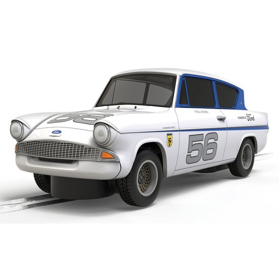 (image for) Scalextric C4682 Ford Anglia Silver 56 - Pre-order