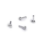 (image for) Slot.it SICH133 Metric screws M2.2x9mm, Ergal, Chamfered Large Head (x4)
