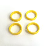 (image for) FC's FCSWHEELDONUTS17MM Wheel Stability Inserts 17 mm, Yellow (x4)