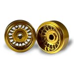 (image for) Staffs STAFFS102 BBS Style Deep Dish Aluminum Wheels Gold 15.8 x 8.5mm (x2)
