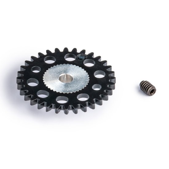 (image for) Slot.it SIGS17032-LPL Spur Gear, 32T, Sidewinder, Ø17mm, Light Plastic