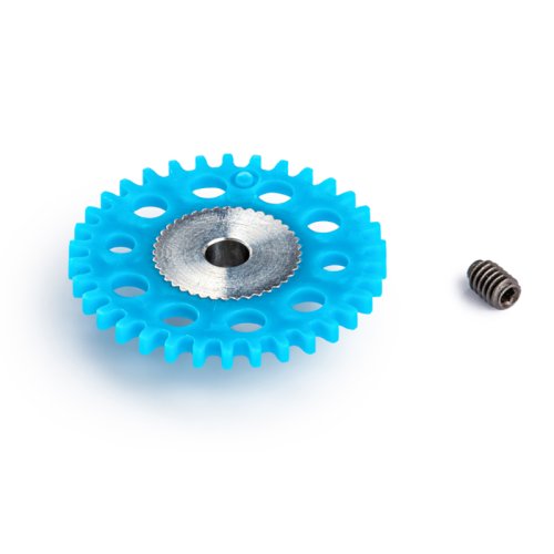 (image for) Slot.it SIGS17034-LPL Spur Gear, 34T, Sidewinder, Ø17mm, Light Plastic