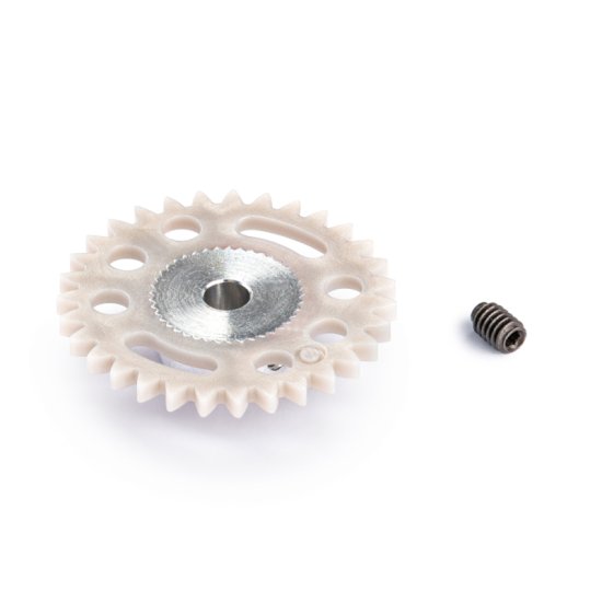 (image for) Slot.it SIGS17531-LPL Spur Gear, 31T, Sidewinder Ø17.5mm, Light Plastic