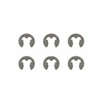 (image for) MR SlotCar MR8027 Replacement e-clips for Independent Front End Suspension (x6)