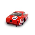 (image for) MR SlotCar MR1522 250 GT SWB 1960 No.19 Lemans 1960 - Pre-order - Arriving Soon