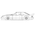 (image for) RevoSlot RS0320 Mustang GTO White Kit - Pre-order