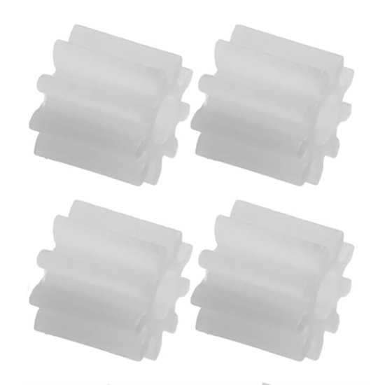 (image for) RMS RMS-0001 Plastic 9 Tooth Pinion for Carrera 1/32 23,500 rpm Tuning Motor (x4)