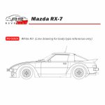 (image for) RevoSlot RS0282A Mazda RX-7 White Kit Type A