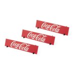 (image for) Scaleauto SC-10240H Billboard Panel with Supports, Coke - pack of 3