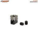 (image for) Scaleauto SC-1072E65 Removable Ergal Pinion 12 Tooth M50 ø6.5mm for 2mm shaft with M2 screw (x1)