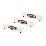 (image for) Scaleauto SC-10240B Billboard Panel with Supports, Martini - pack of 3