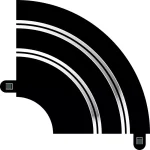 (image for) Scalextric C8201 R1 Hairpin Curve 90 degrees, x2