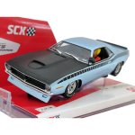 SCX U10439 Plymouth Trans Am AAR Cuda Bahama Blue 1970 (image for) SCX U10439 Plymouth Trans Am AAR Cuda Bahama Blue 1970
