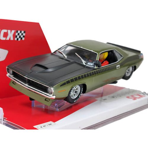 SCX U10442 Plymouth Trans Am AAR Cuda Ivy Green Metallic 1970