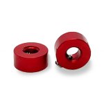 (image for) Staffs STAFFS72 Aluminum Axle Stopper Red 3/32 (x2) M2 grub (x2)