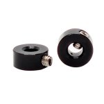 (image for) Staffs STAFFS74 Aluminum Axle Stopper Black 3/32 (x2) M2 grub (x2)