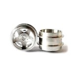 (image for) Staffs STAFFS01 Five Spoke Aluminum Air Wheels Silver 15.8 x 10mm (x2)