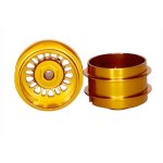 (image for) Staffs STAFFS146 BBS Deep Dish Aluminum Air Wheels Gold 16.9 x 10mm (x2)