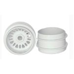 (image for) Staffs STAFFS151 BBS Deep Dish Aluminum Air Wheels White 16.9 x 10mm (x2)