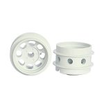 (image for) Staffs STAFFS158 Classic Aluminum Air Wheels White 15.8 x 10mm (x2)