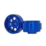 (image for) Staffs STAFFS164 Classic Deep Dish Aluminum Wheels Blue 15.8 x 8.5mm (x2)