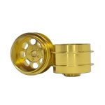 (image for) Staffs STAFFS170 Classic Deep Dish Aluminum Air Wheels Gold 15.8 x 10mm (x2)