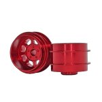 (image for) Staffs STAFFS171 Classic Deep Dish Aluminum Air Wheels Red 15.8mm x 10mm (x2)