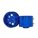 (image for) Staffs STAFFS172 Classic Deep Dish Aluminum Air Wheels Blue 15.8 x 10mm (x2)