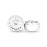 (image for) Staffs STAFFS178 BBS Style Aluminum Wheels White 16.9 x 8.5mm (x2)