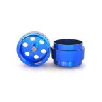 (image for) Staffs STAFFS27 Bullet-Hole Aluminum Wheels Blue 15.8 x 8.5mm (x2)