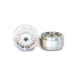(image for) Staffs STAFFS34 BBS Style Aluminum Wheels Silver 16.9 x 8.5mm (x2)