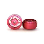 (image for) Staffs STAFFS38 BBS Style Aluminum Wheels Red 16.9 x 8.5mm (x2)