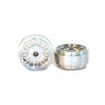 (image for) Staffs STAFFS39 BBS Style Aluminum Wheels Silver 16.9 x 10mm (x2)