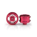 (image for) Staffs STAFFS48 Four Spoke Aluminum Air Wheels Red 15.8 x 8.5mm (x2)