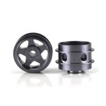 (image for) Staffs STAFFS52 Five Spoke Aluminum Air Wheels Grey 15.8 x 10mm (x2)