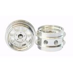 (image for) Staffs STAFFS83 Eight Spoke Aluminum Air Wheels Silver 15.8 x 10mm (x2)