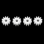 (image for) Scaleauto SC-1010 10T Nylon Pinion M50 ø5,5mm for 2mm motor shaft (x4)