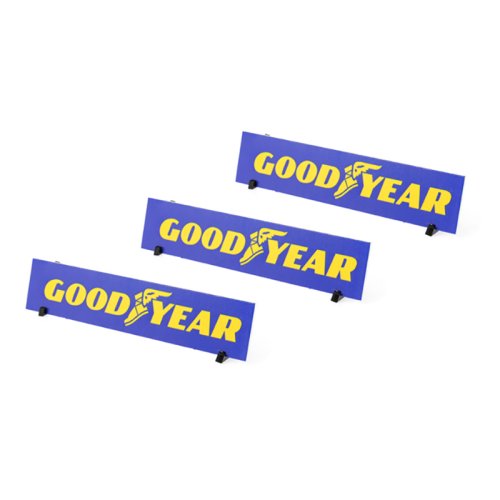 (image for) Scaleauto SC-10240E Billboard Panel with Supports, Goodyear - Pack of 3