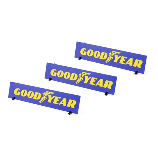 (image for) Scaleauto SC-10240E Billboard Panel with Supports, Goodyear - Pack of 3