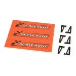 (image for) Scaleauto SC-10240F Billboard Panel with Supports, Scaleauto - pack of 3