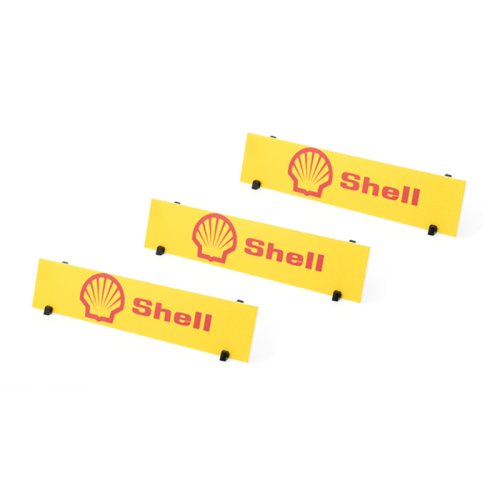 (image for) Scaleauto SC-10240G Billboard Panel with Supports, Shell - pack of 3