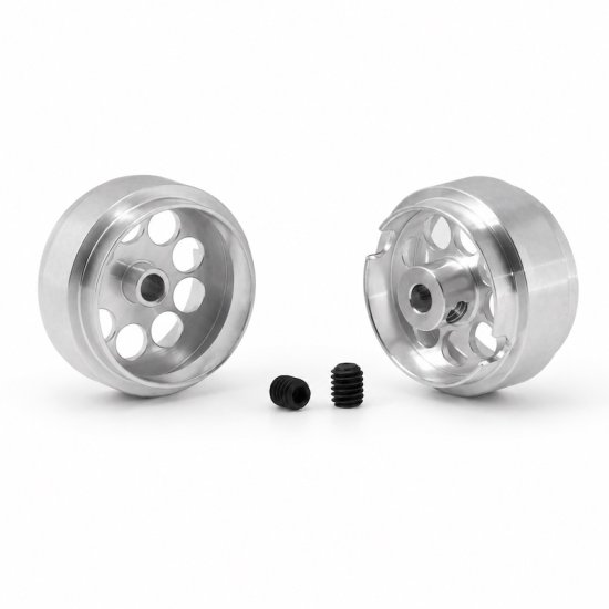(image for) Scaleauto SC-4033F25 Aluminum Wheels 17.2 x 10mm Lightweight Universal (x2)