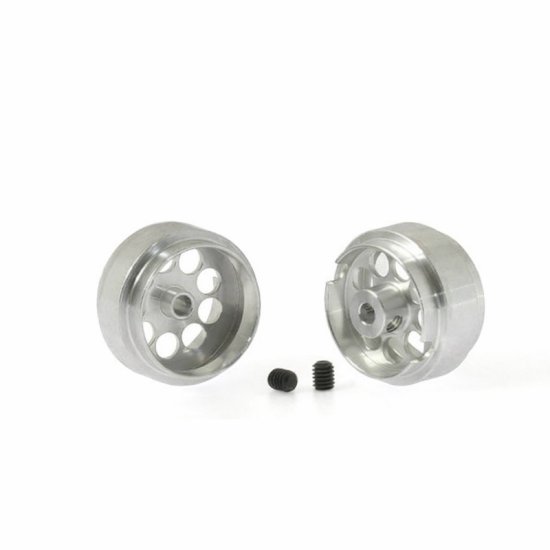(image for) Scaleauto SC-4048F25 Aluminum Wheels 16.9 x 8.5mm Lightweight Universal (x2)