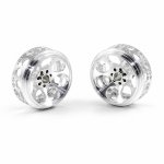 (image for) Scaleauto SC-4049D25 Aluminum Wheels 16.2 x 8.5mm Lightweight Monza-2 (x2)