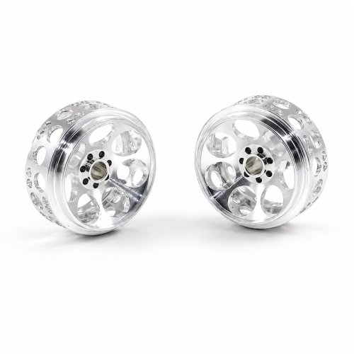 (image for) Scaleauto SC-4049D25 Aluminum Wheels 16.2 x 8.5mm Lightweight Monza-2 (x2)