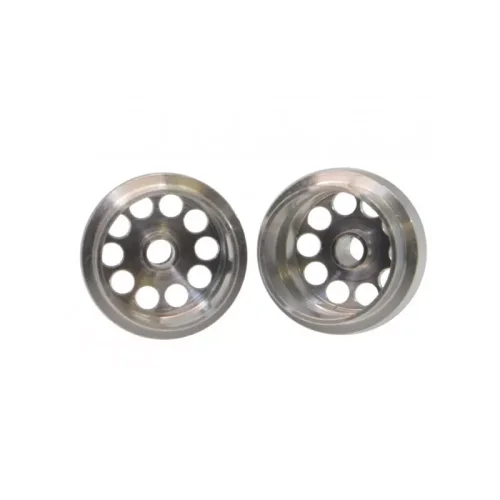 (image for) Scaleauto SC-4083F25 Aluminum Wheels 14 x 10mm Lightweight Dressing for Formula 90-97 Cars (x2)