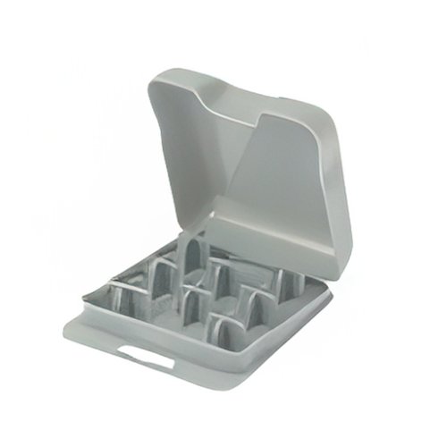 (image for) Scaleauto SC-5071A Rubber Tire Box 60x70x18mm, Grey