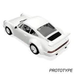 (image for) Scaleauto SC-6203 Porsche 911 Carrera RS2.7 1973 White Racing Kit Anglewinder