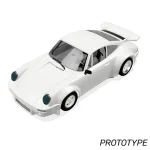 (image for) Scaleauto SC-6203 Porsche 911 Carrera RS2.7 1973 White Racing Kit Anglewinder