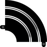 (image for) Scalextric C8201 R1 Hairpin Curve 90 degrees, x2